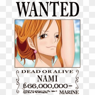 Bleed Area May Not Be Visible - One Piece Nami Sticker Clipart