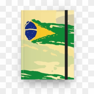 Caderno Bandeira Brasil De Mtyna - Graphic Design Clipart
