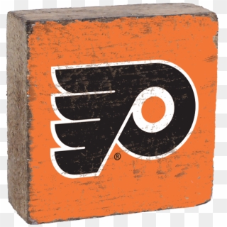 Philadelphia Flyers Rustic Block Clipart