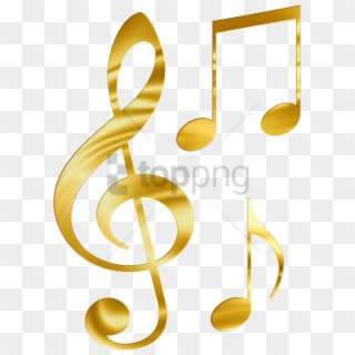 Free Png Colorful Music Note Png Png Image With Transparent - Gold Music Notes Png Clipart