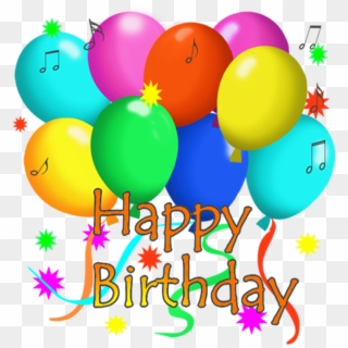 Birthday Wishes With Balloons - Birthday Wishes In Png Clipart
