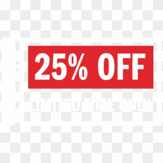 25% Off Discount Picture - Sign Clipart