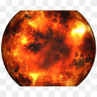 Circle Fire Moon Sun Orange Effects Fire Effects Circle - New Solar System Discovered 2018 Clipart