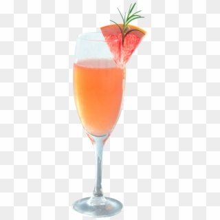 Grapefruit Cocktail - Wine Glass Clipart