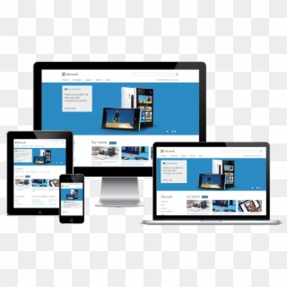 Website Design Transparent 15 Transparent Website Responsive - Desktop And Mobile Website Application Clipart
