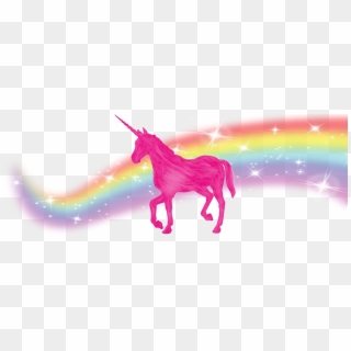 Estrategia De Produccion - Unicorn And Rainbow Png Clipart