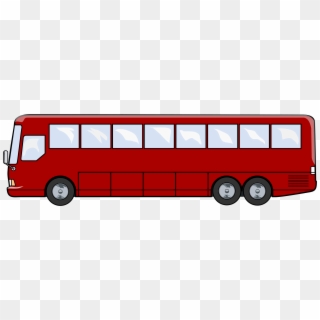 Bus Png Side View - Cartoon Bus Side Png Clipart