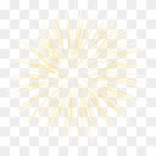 Gold - Transparent Png New Years Fireworks Clipart