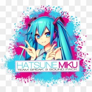 Hatsune Miku Ts3 Teamspeak 3 Soundpack - Hatsune Miku Clipart