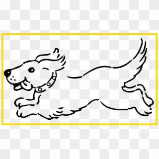 Clip Art Library Download Stunning Clip Art Pics For - Dog Running Clipart Black And White - Png Download