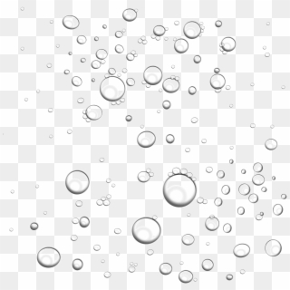 Drawn Water Droplets Juice - Circle Clipart