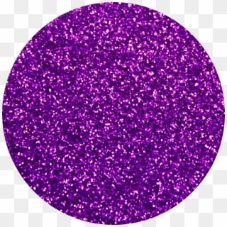 Purple Glitter Circle Clipart