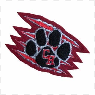 Colleyville Heritage Paw/ Claw Marks Sleeve Mascot - Sunflower Clipart