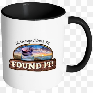 George Island Fl Coffee Mug, "found It" Salt Shaker - Philippines Funny Clipart