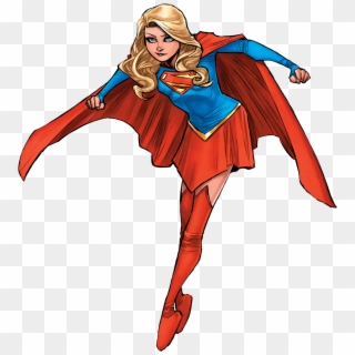 Action Supergirl Png Free Download - Supergirl Superhero Clipart Transparent Png