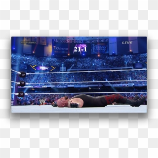 Undertaker 21-1 At Wrestlemania - Undertaker Streak Broken Clipart