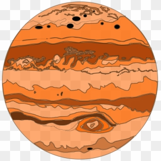 Jupiter Cartoon Png - Jupiter Clipart Transparent Png