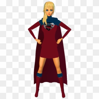 Supergirl Redblu Skirt - Superwoman Png Clipart