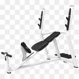 Small Tilting Bench For Barbell - Weightlifting Machine Clipart