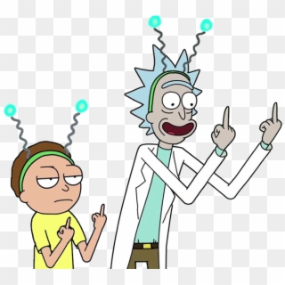 Rick And Morty Title Png Clipart Free - Rick And Morty Tattoo Peace Among Worlds Transparent Png