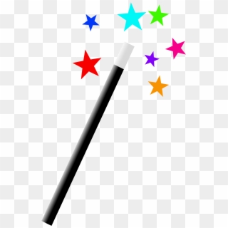 Open - Magic Wand Clipart - Png Download
