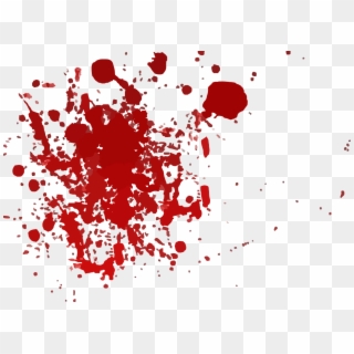 Red Spray Paint Png - Cartoon Blood Splatter Clipart