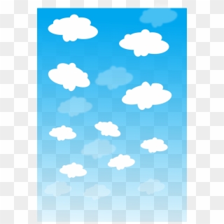 Sky With Clouds Drawing Clipart