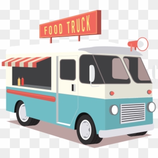 Food Truck Icon - Food Truck Transparent Clipart