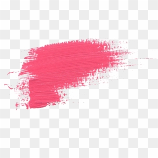 Pink Brush Stroke Png Transparent Onlygfx - Краска Пнг Clipart