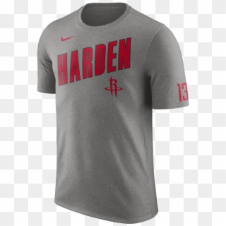 Men's Houston Rockets Nike James Harden Slanted Name Clipart