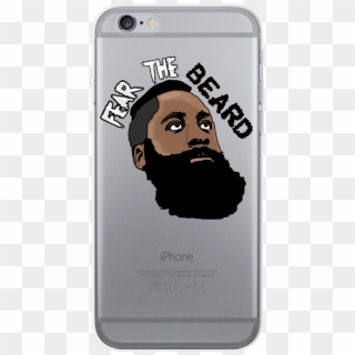 James Harden Fear The Beard Iphone Case - Poster Clipart