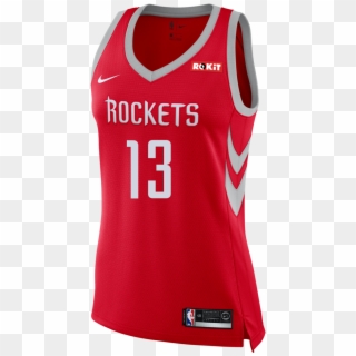 Women's Houston Rockets Nike James Harden Icon Edition - James Harden Rockets Jersey Clipart