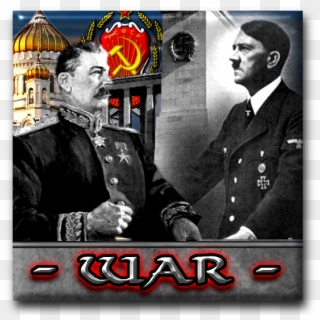 Stalin And The Great Patriotic War - Adolf Hitler Stalin Caps Clipart