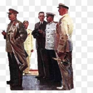 Churchill Would Give Stalin Romania To Protect His - Картина Сталин Clipart