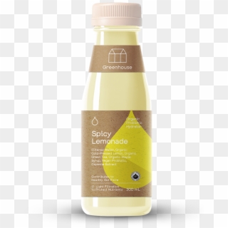 Greenhouse 300ml Spicylemonade Productshot - Bottle Clipart
