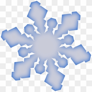 Arched Snowflake Png - Snowflake On Transparent Background Clipart
