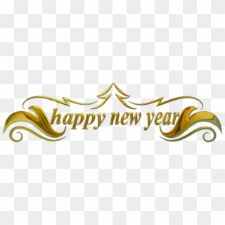 1024 X 315 6 0 - Happy New Year Png Download Clipart