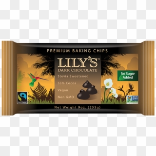 Lily's Premium Baking Chips Dark Chocolate Clipart
