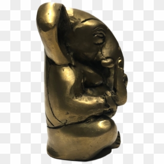 Lost Wax Cast Brass Piece Featuring Hindu God, Lord - Bronze Sculpture Clipart