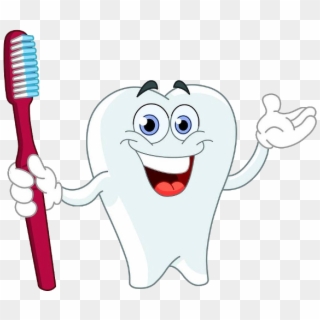 Funny Teeth Cartoon Picture Images Png Png Toothbrush - Cartoon Tooth Clipart