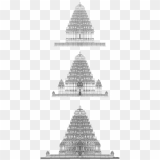 Design For Shree - Design Of South Indian Temple Clipart