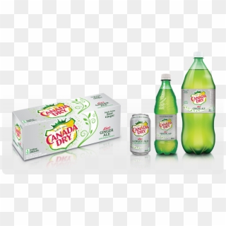 Canada Dry Diet Ginger Ale Products In A Box, A Can - Frucade Clipart