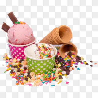Pink Peace In Kream - Ice Cream Clipart