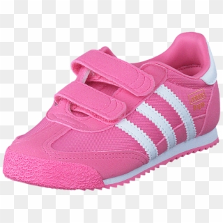 Adidas Originals Dragon Og Cf I Easy Pink S17/ftwr - Adidas Originals Blue And White Kids Dragon Trainers Clipart