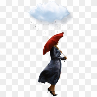#ftestickers #rain #girl #umbrella - Umbrella Clipart