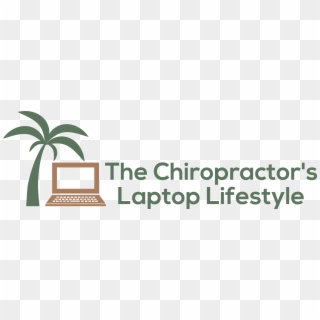 The Chiropractor's Laptop Lifestyle - Poster Clipart