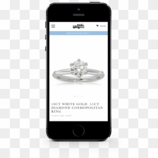 Walker And Hall Mobile , Png Download - Engagement Ring Clipart