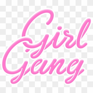 Girl Gang Lookbook - Calligraphy Clipart
