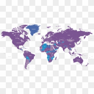 May 3, 2018 - Vector World Map Flat Clipart