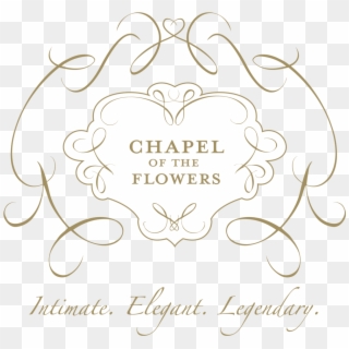 Cof Logo 2009 - Chapel Of The Flowers Logo Clipart